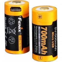 Аккумулятор 16340 Fenix 700 mAh Li-ion с разъемом для USB купить в Курске