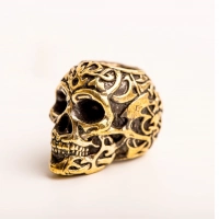 Бусина Triball Skull, бронза купить в Курске