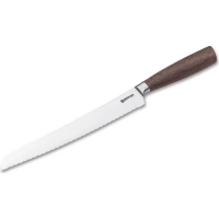 Кухонный нож  для хлеба Boker Core Bread Knife, сталь X50CrMoV15, рукоять орех купить в Курске