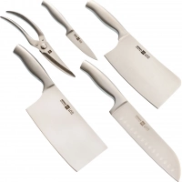 Набор кухонных ножей на подставке HuoHou 6-Piece Stainless Steel Kitchen Knife Set купить в Курске