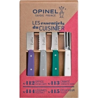 Набор ножей Opinel Les Essentiels Art deco, нержавеющая сталь, (4 шт) купить в Курске