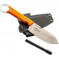 Нож White River FIRECRAFT 3.5 Pro StoneWash, сталь CPM S35VN, рукоять G10 оранжевая купить в Курске