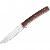 Складной нож Boker Urban Trapper Gentleman Cocobolo Wood 01BO722, сталь VG-10, рукоять титан/дерево купить в Курске