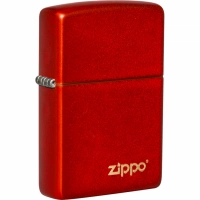 Зажигалка Classic Metallic Red ZIPPO с логотипом Zippo купить в Курске