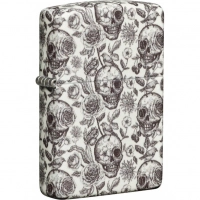 Зажигалка Skeleton Glow in the Dark Green ZIPPO купить в Курске