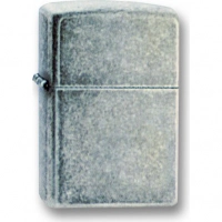 Зажигалка ZIPPO Antique Silver Plate, латунь с покрытием ™Plate, серебристый, матовая, 36х12×56 мм купить в Курске