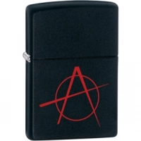 Зажигалка ZIPPO Classic А с покрытием Black Matte, латунь/сталь, чёрная, матовая, 36x12x56 мм купить в Курске